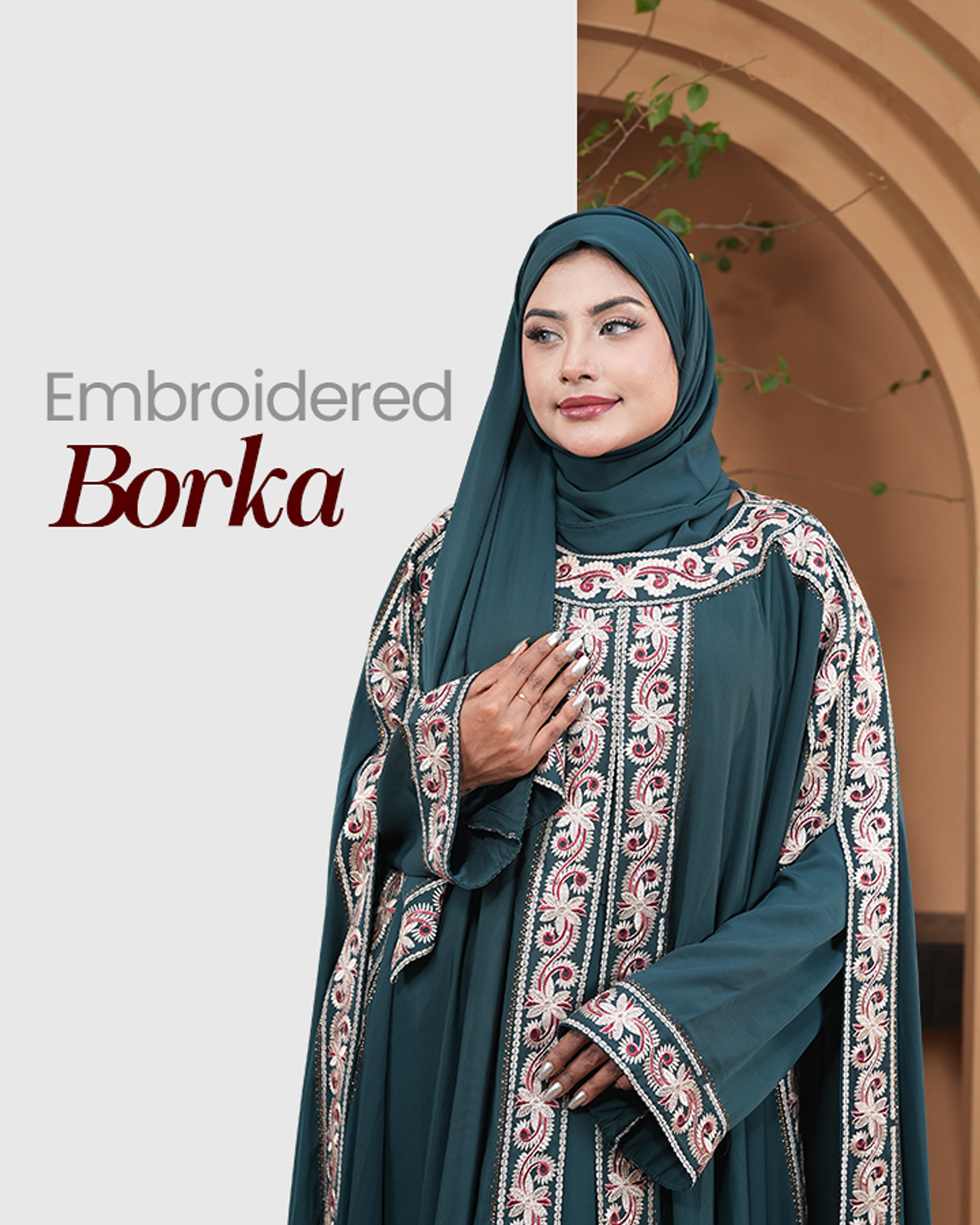 Embroidered Borka