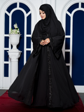 Extra Koti Double Part Abaya with Matching Hijab